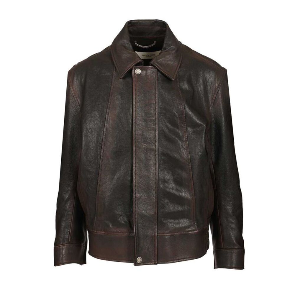 Golden Goose Men Nappa Bomber Jacket